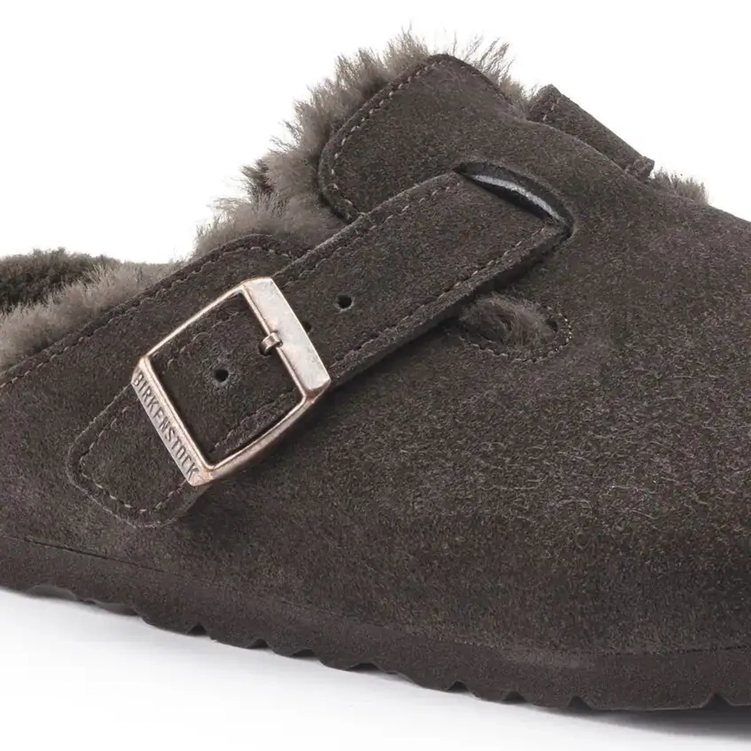 Boston Shearling Suede Leather